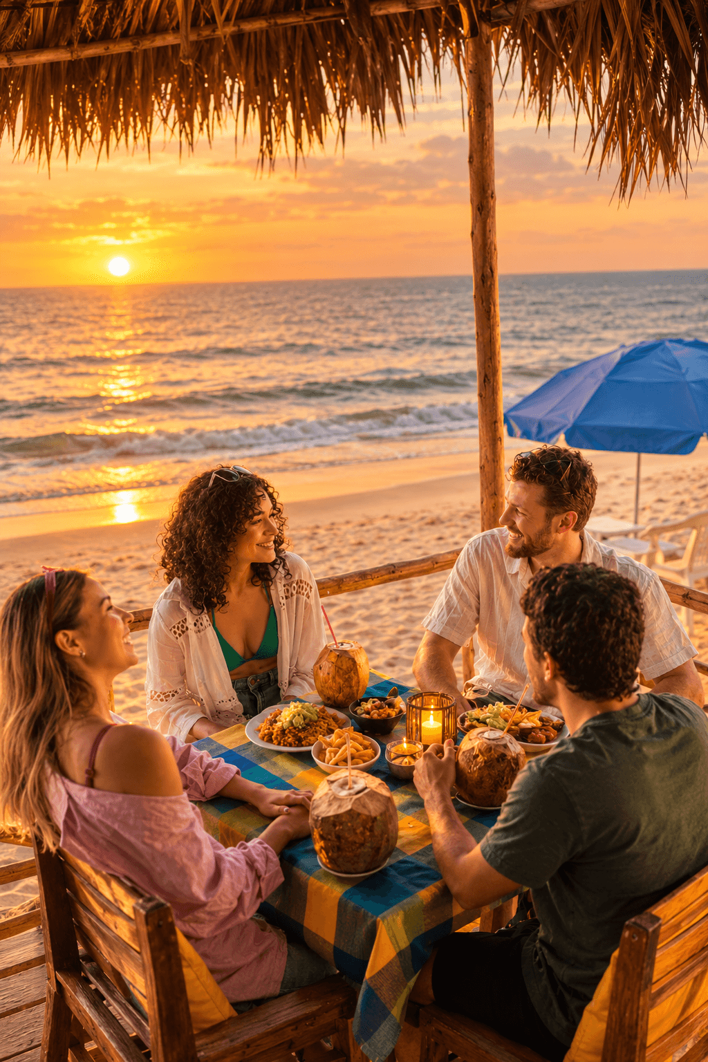 Tables on Wewala Beach
