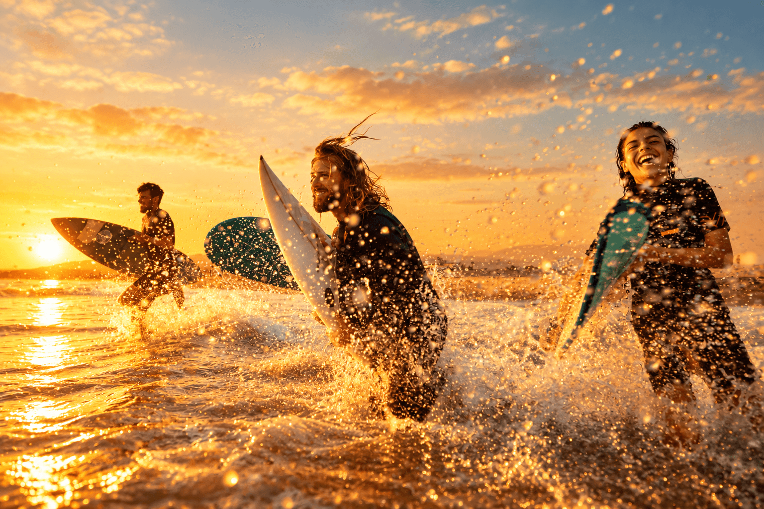Surfing in Hikkaduwa near Main Reef