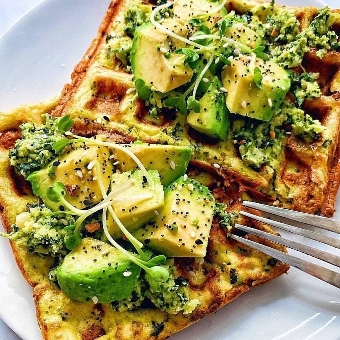 Avocado Prawn Jaffle