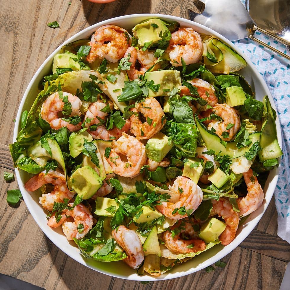 Avocado Shrimp Honey Salad