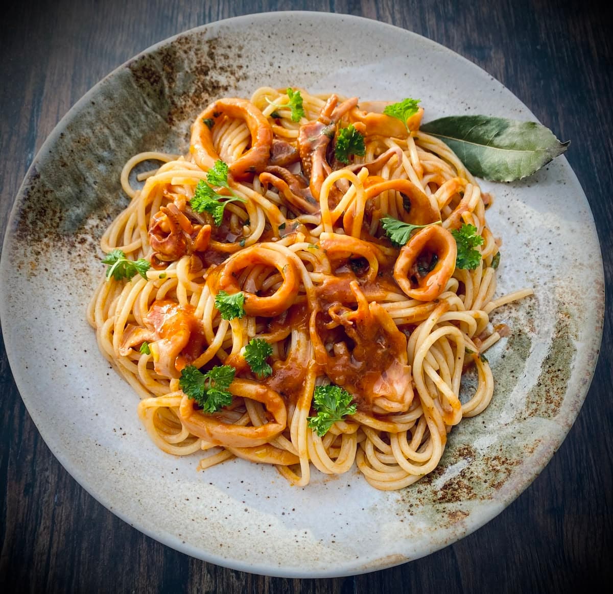 Calamari Pasta