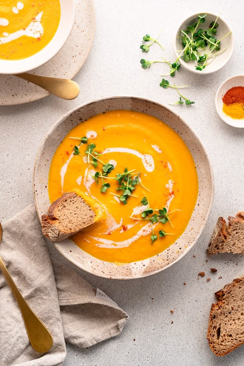 Carrot Creamy Soup