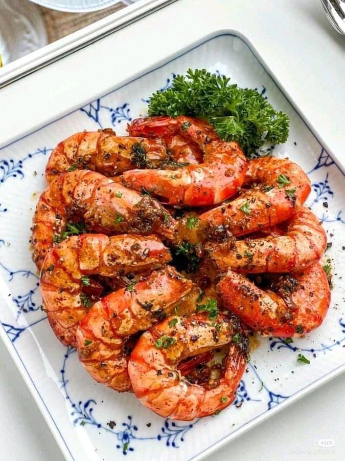 Devilled Prawn with Rice