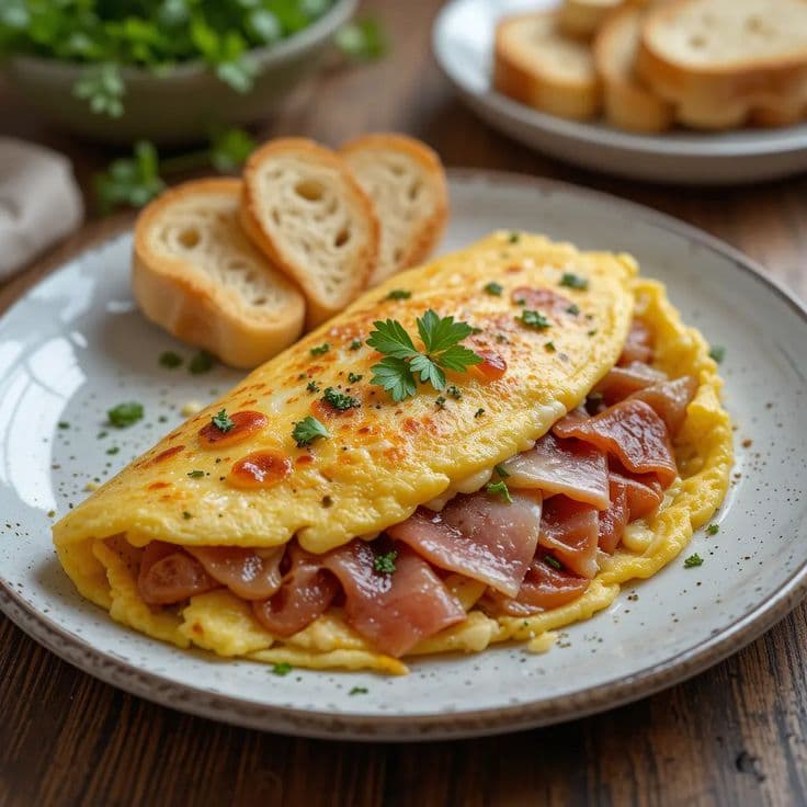 Egg Bacon Omlate