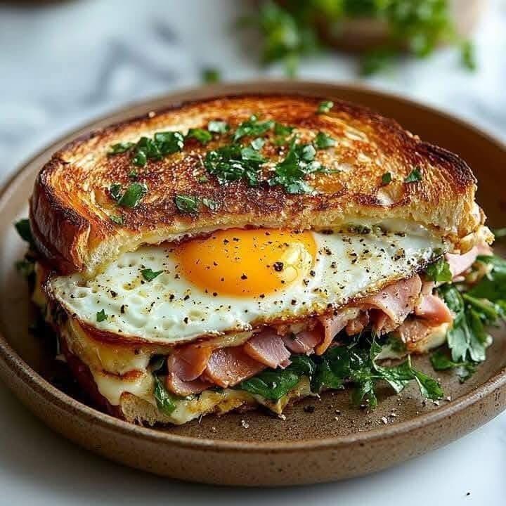 Egg & Spinach Sandwich