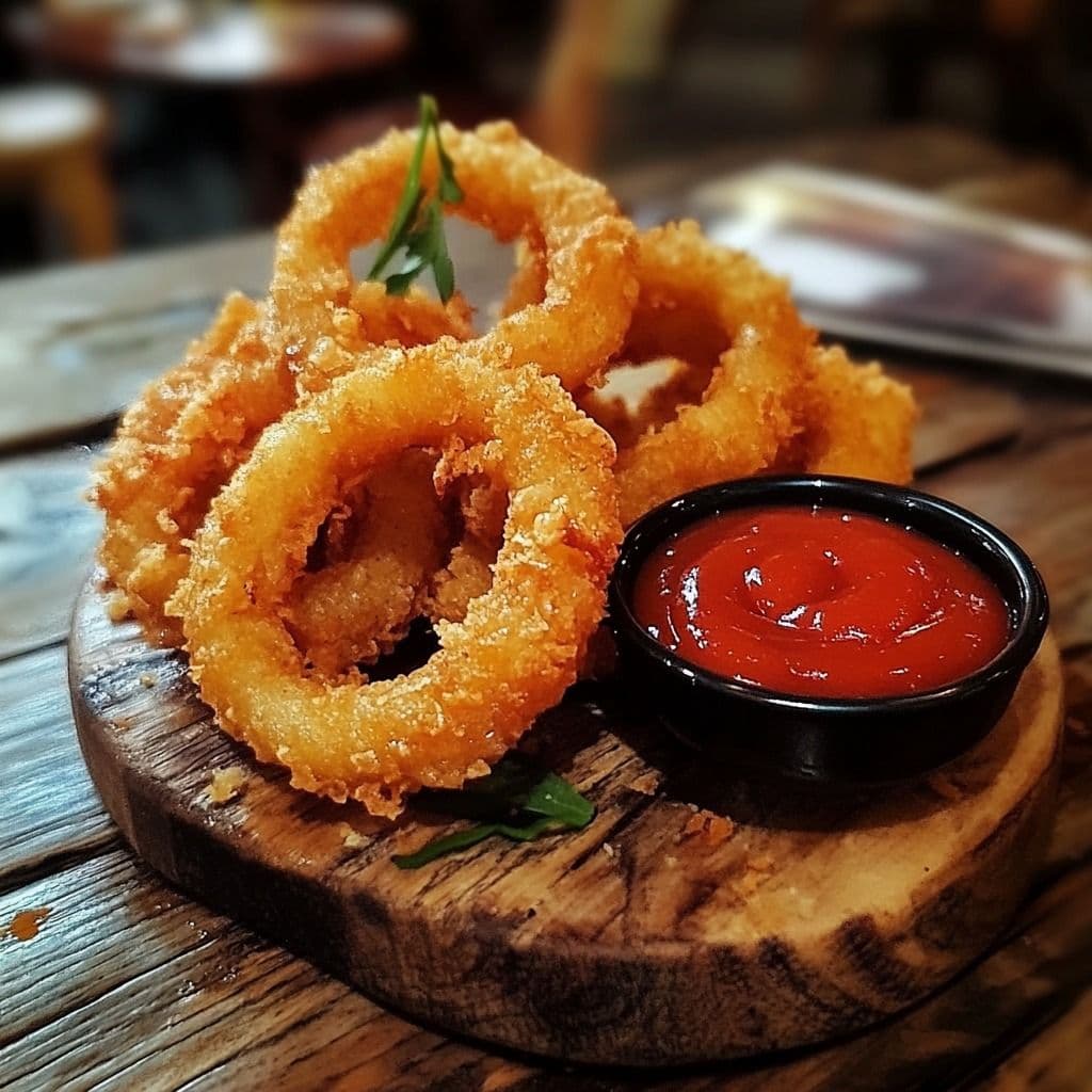 Fried Calamari with Chips & Salad