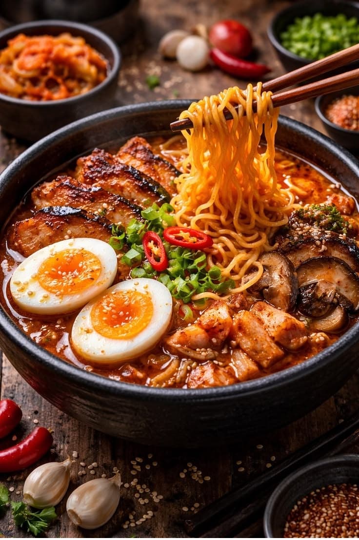 Mixed Soup Noodles