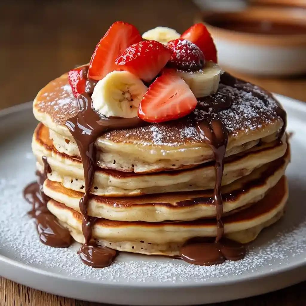 Pancakes (Nutella Banana)
