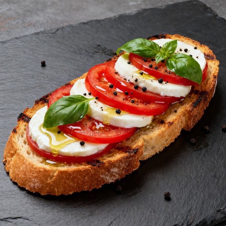 Tomato Basil Toste