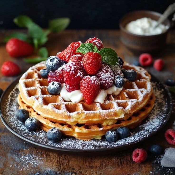 Waffles (Strawberry)