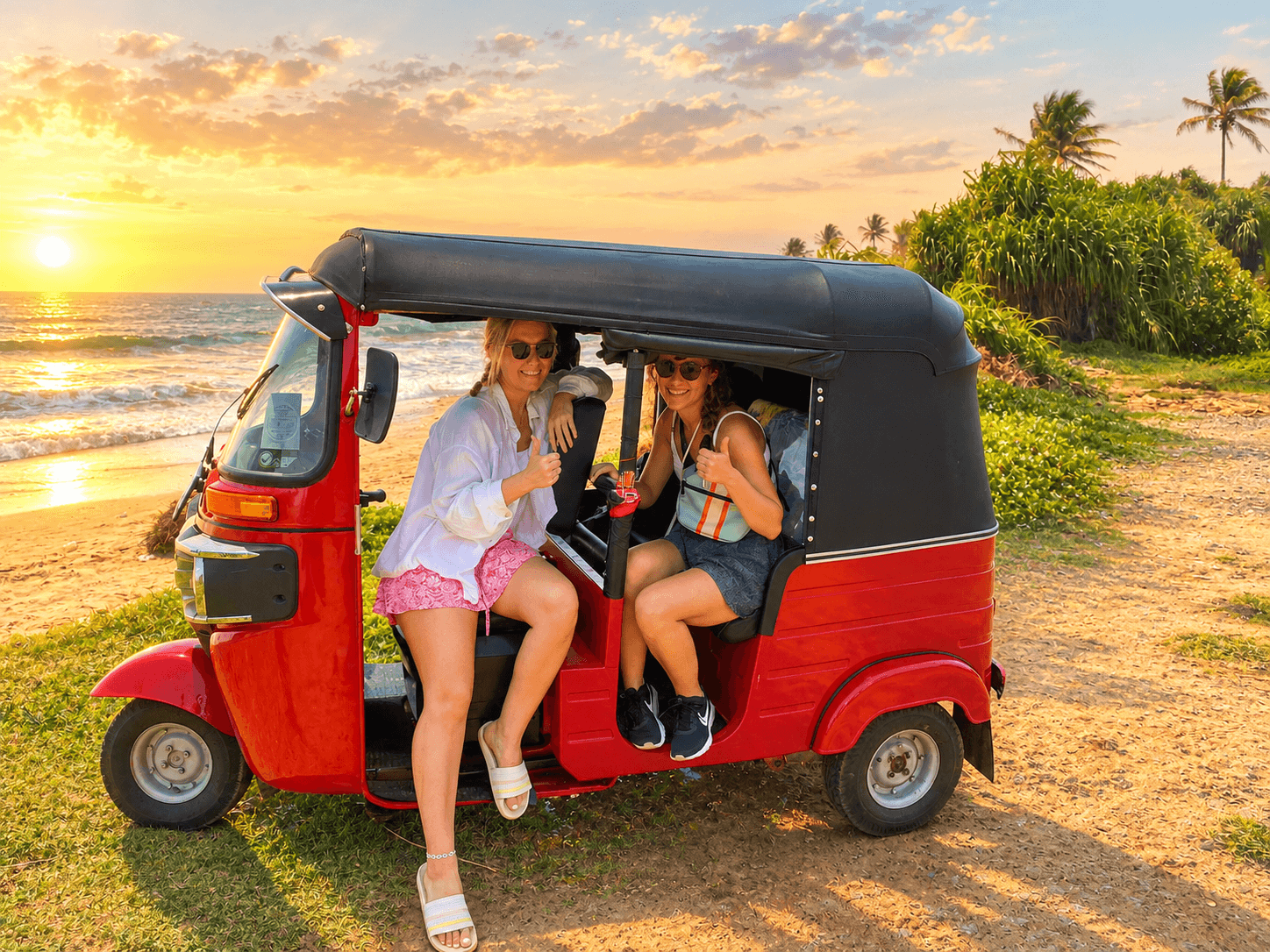 Rent a Tuk Tuk in Hikkaduwa